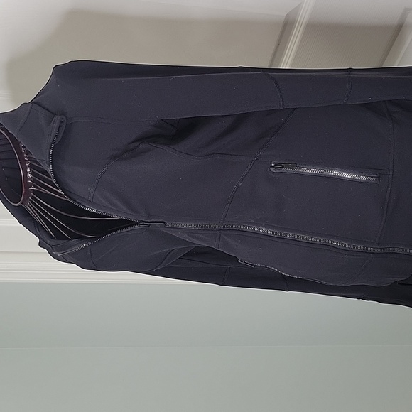 Lululemon Athletica Black Utility Jacket with High Collar SIZE 6 - Picture 3 of 10
